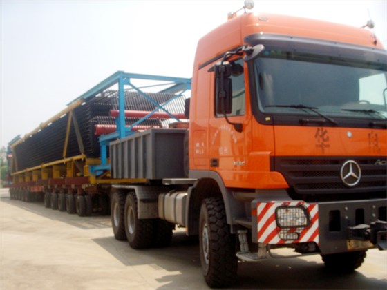 港口物流鍋爐模塊運(yùn)輸2